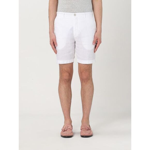 120% Lino Shorts Men White